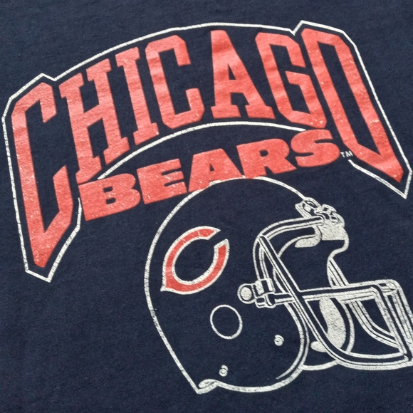 VINTAGE 80s CHICAGO BEARS TEE - Picture 3 of 5